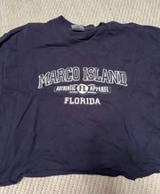 Cropped Marco Island Tee