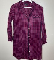 Madewell Gingham Check‎ Bedtime Nightshirt