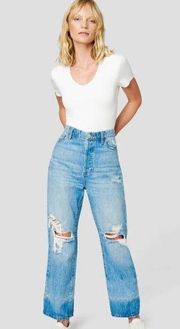 NWT BLANK NYC Baxter Ribcage Straight Leg Jeans Button Fly Size 28 Personal Best