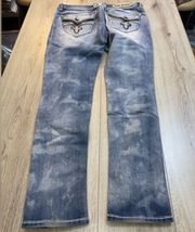 Rock revival Jen skinny blue jeans denim