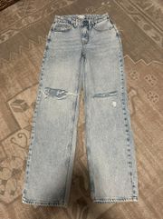 Straight Leg Jeans