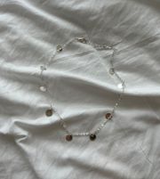 Silver Choker Necklace