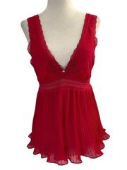 In Bloom Red Sleepwear Lingerie (10H-34)