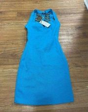 WOW couture Dress Blue Small New with Tags