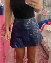 The Pants Store  Blue Skater Skirt