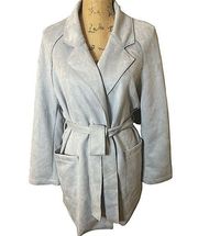 BNWT  Suede Trench Coat