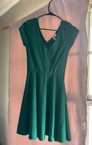 Classy and Elegant Emerald Green Dress