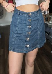 Denim Skirt