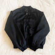 Brandy Melville Satin Bomber Jacket