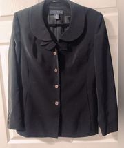 Preston & York black blazer size 10