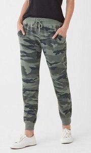 splendid camouflage camo printed joggers pants