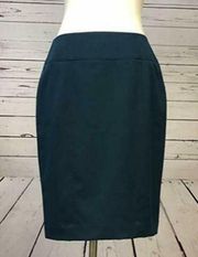 NWT Worthington Womens Skirt Pencil Teal Green 6