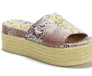 NEW kate spade  Zia Espadrille Platform Sandals