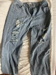 Distressed Jeans