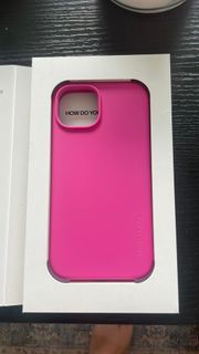 Velvet Caviar Hot Pink  Silicone Magsafe Iphone 14 Phone Case