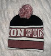 PINK Victoria’s Secret Pompom Beanie