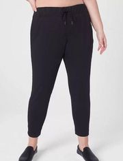 LIVI Ankle Length Knit Trouser lane Bryant active gym plus size Womens pants nwt