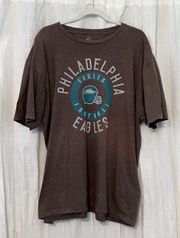 Philadelphia Eagles Gray Short Sleeve T-Shirt