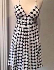 ⭐️NWOT⭐️ Black and white polka dot dress