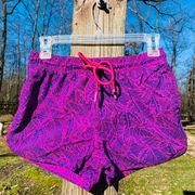 Purple Hot Pink Performance Athletic Shorts