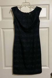 Mossimo Supply Co. Black and Silver Dress Size 2