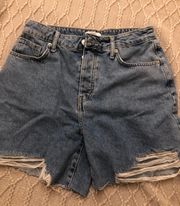 Boyfriend Denim Shorts