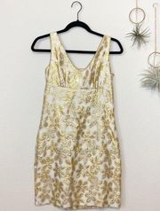 Gold/Cream Dress