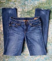 Tory Burch straight leg denim jeans, size 27