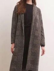 Long Houndstooth Jacket