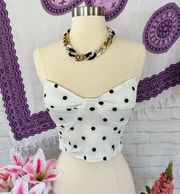 Polka For Bustier Top