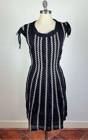 Marc by Marc Jacobs Patterned Drawstring Waist Dress