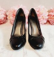 𝅺lifestride Women's Beam Black Vinci Velocity Memory Foam Pump SZ 8M