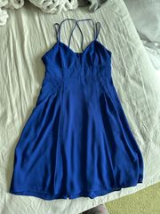 Blue  Mini Dress Size 2