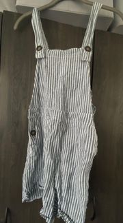 Pinstripe Overalls