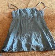 Bershka denim mini dress M