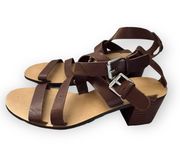 Brown Heel Sandals