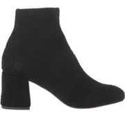 Seychelles textured sock booties black