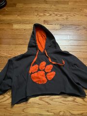 Clemson Cropped Sweatshirt