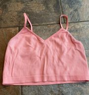 Pink Crop Top