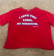 bible verse baby tee