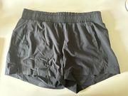 Black Active Athletic Shorts