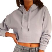 Charlotte Russe cut off cropped hoodie