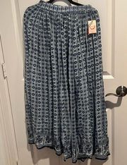 RAGA Anthro Brand maxi skirt NWT