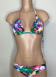 New. Nanette Lapore floral bikini set.  small. Retail $164