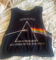 Pink Floyd  size medium crop top