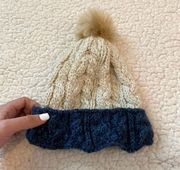 Vintage Hand Knit Winter Hat