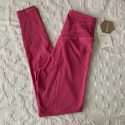 Women’s Small  Siren Cross Waist Leggings in Sugar Plum Pink NWT