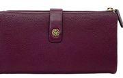 Radley London Dark Cherry Larkswood Large Bifold Leather Wallet