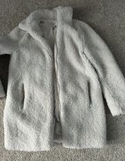 Fuzzy Soft Teddy Bear Zip Up Jacket Coat