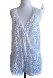 Xhilaration large‎ swim cover up romper